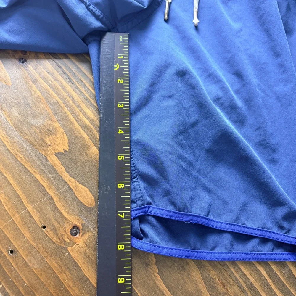 Fair Harbor The Anchor Swim Trunks Mens S Blue Board Shorts Lined 7